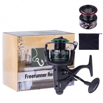 Freilaufrolle Freerunner Reel 5000 5+1BB Angelrolle 2 Spulen