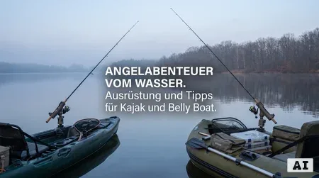 Rutenhalter für Kajak und Belly Boat: Worauf Sie beim Kauf achten sollten