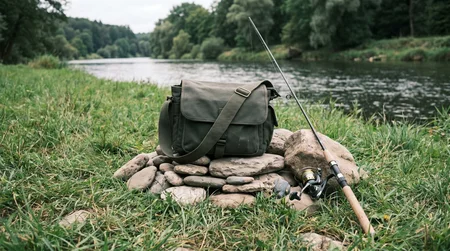 Schultertasche oder Bauchtasche? Die beste Wahl für kurze Angelstopps