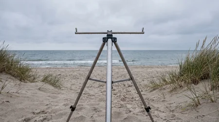 Rutenhalter reinigen und pflegen nach dem Salzwasser-Angeln