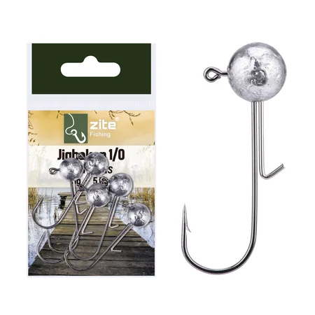 Zite Fishing 1/0 Jighaken 5g 5 tlg.