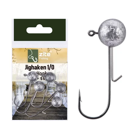 Zite Fishing 1/0 Jighaken 7g 5 tlg.