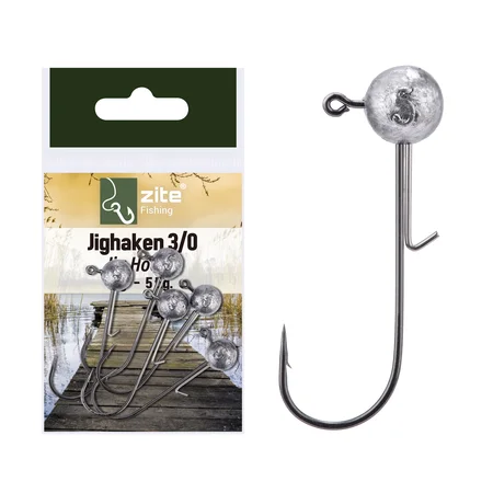 Zite Fishing 3/0 Jighaken 5g 5 tlg.