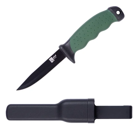 Angelmesser mit Gürtel-Messerscheide 22cm Zite Fishing