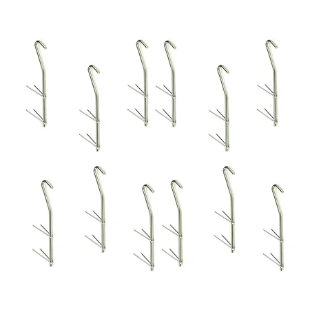 Zite Fishing V-Räucherhaken Set 12 Stück