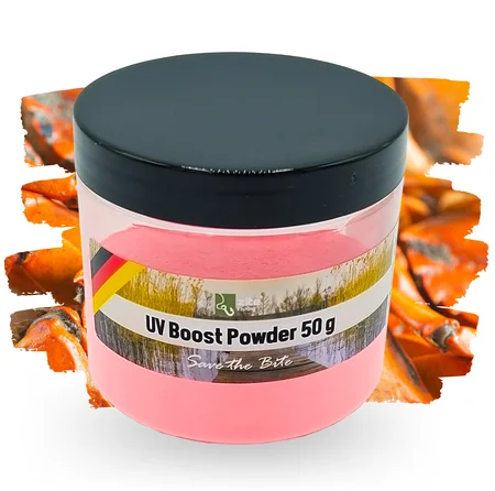Zite Fishing Dip Powder Monster Crab Fluo rot 50 g