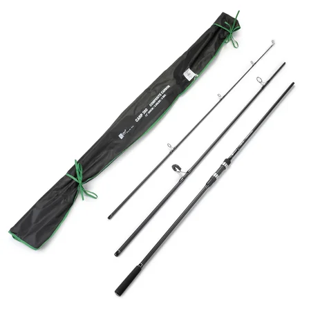 Karpfenrute 360cm 3lbs 3-teilige Steckrute Composite Carbon Zite Fishing