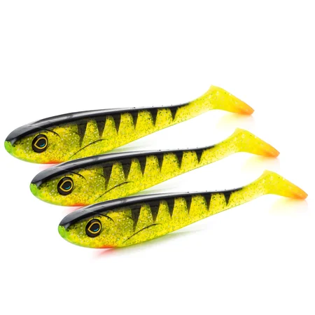 Hecht Gummifisch Inzite Flanker Lightning Perch 18,5 cm 3er Set