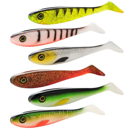 Zite Fishing Gummifisch Inzite Flanker 6er 18,5 cm Set