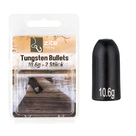 Zite Fishing Tungsten Bullet-Gewichte 2 x 10,6g