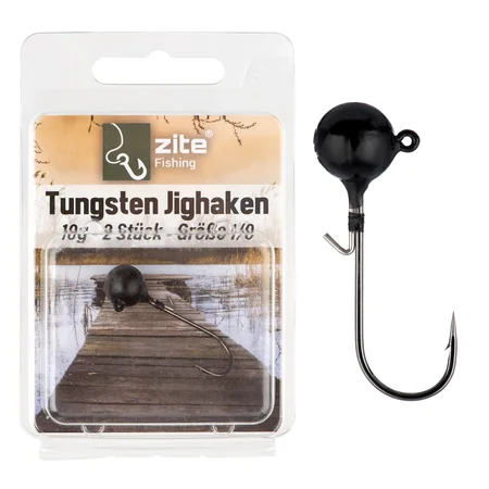 1/0 Tungsten Jighaken 2tlg. 10g Zite Fishing 