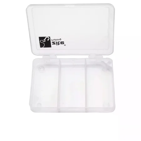 Zite Fishing Kleinteilebox mit 3 Fächer 11 x 9 x 2 cm