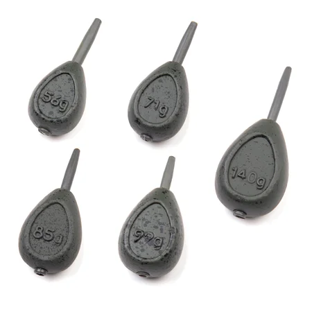 Zite Fishing Inline Karpfenblei 9tlg. 56-140g Durchlaufblei Grundangeln Karpfen-Angeln