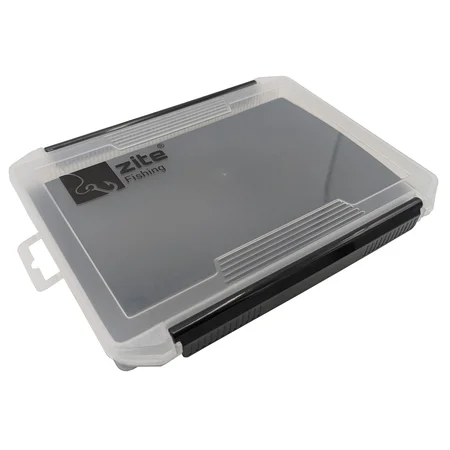 Tacklebox 25,5x19,5x3,5cm Durchgehende EVA-Schaum-Einlage Geschlitzt