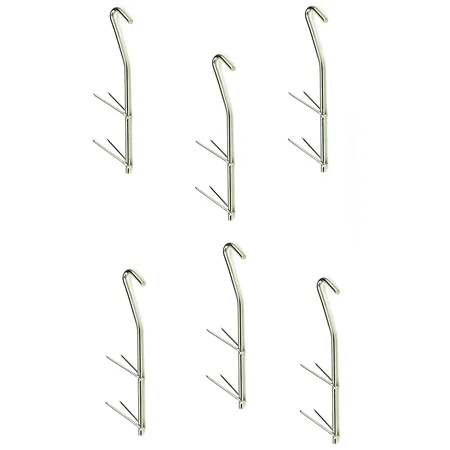 Zite Fishing V-Räucherhaken Set 6 Stück