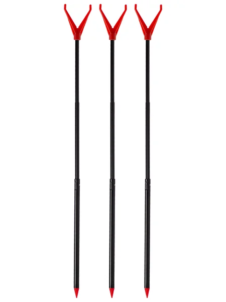 Zite Fishing Teleskop Rutenhalter Set 3 Stück als Rutenständer