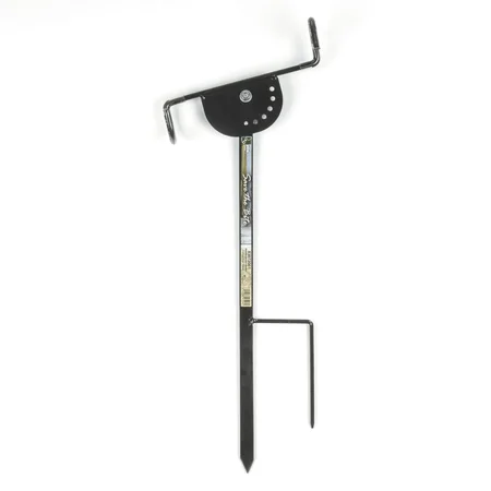 Stellfischruten-Halter Metall Extra Stabil Schwarz Zite Fishing
