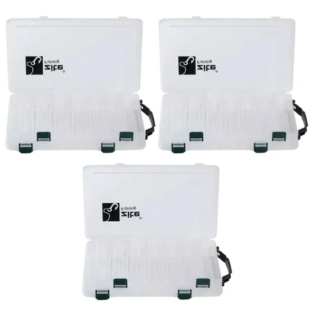 3x Tacklebox medium Handgriff 27cm Zite Fishing