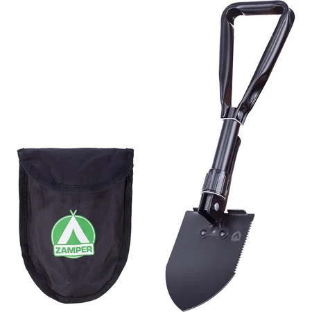 Zamper Klappspaten mit Tasche Werkzeug
