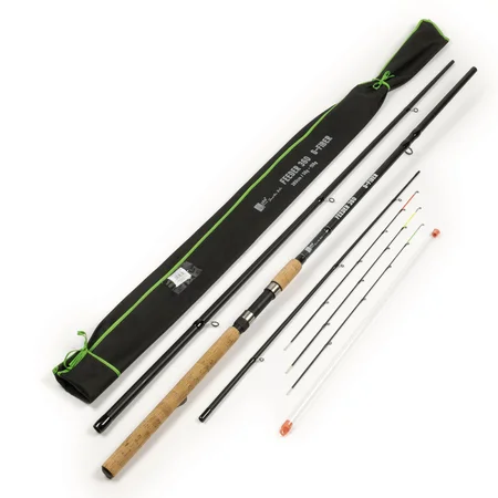 Feederrute Angeln Steckrute mit Wechselspitzen 3,60m 50-150g Zite Fishing