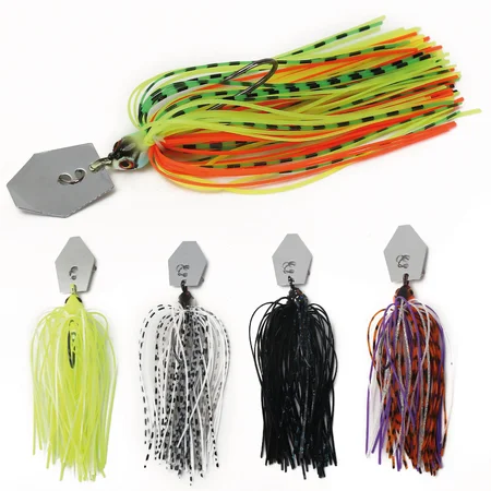 Chatter Jigheads Set 6-16g Bladed Jigs Spinnfischen Kunstköder Zite Fishing