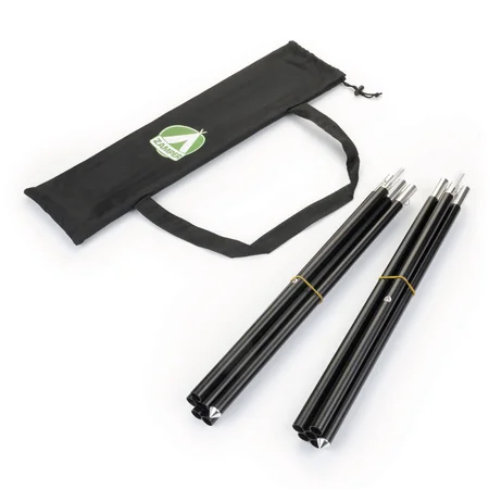 Zamper Aluminium-Zeltstangen zum Zusammenstecken mit Tasche
