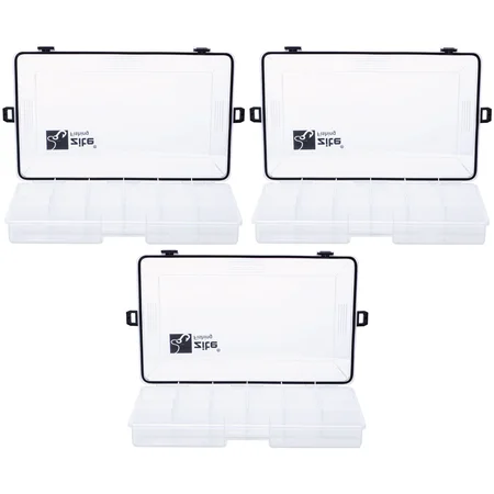Zite Fishing Set mittelgroße wasserdichte Sortimentsbox 3 Stück
