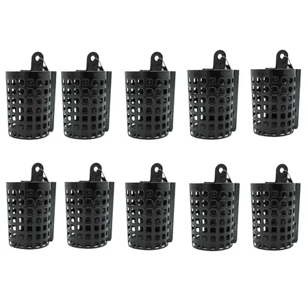 Bait Cage Metall & bleifrei zum Feedern 10x 80g inklusive Wirbel Zite Fishing