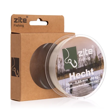 Zite Fishing Fluorocarbon Vorfach Schnur Hecht 0.85mm 30m