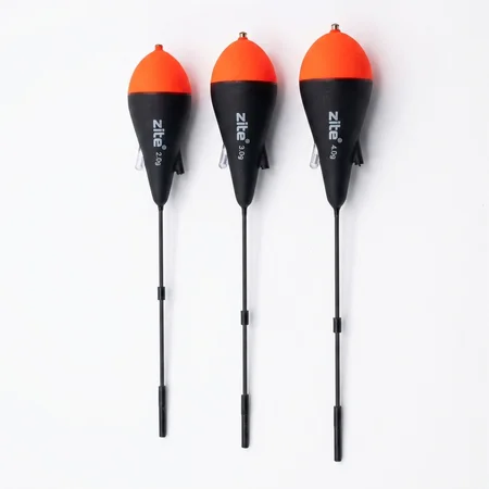 Zite Fishing Schlepp-Posen Rund 2g/3g/4g – 3er Set Forellen-Posen mit interner Schnurführung