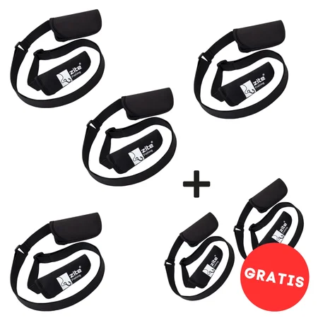 Rutenschutz Set verstellbar – 3x 2er-Pack für 6 Ruten | Neopren 80–220 cm Zite Fishing 