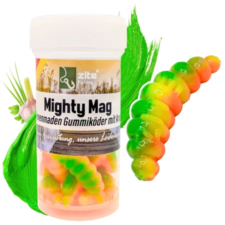 Mighty Mag Rainbow Knoblauch Aroma 2,8 cm Bienenmade 12 Stück