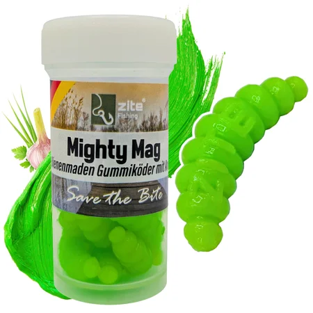  Mighty Mag Chartreuse Knoblauch Aroma 2,8 cm Bienenmade 12 Stück