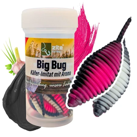 Big Bug Dragonfruit Knoblauch 50 mm 8 Stück Käfer Imitat Forellenköder Zite Fishing