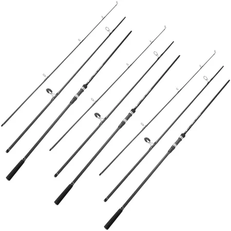 Karpfenrute 3 Stück im Set 360cm 3lbs -  Steckrute mit 3-teiligen Composite Carbon Blank für Karpfenangeln
