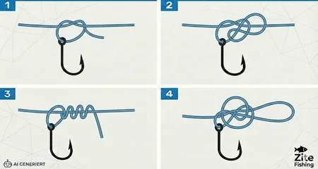 Palomar Knoten Anleitung