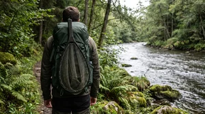 Kescher am Rucksack befestigen: Tipps für den Transport