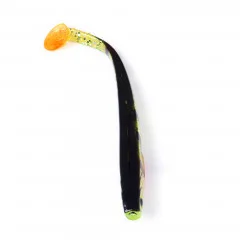Gummifisch Zander Angeln Inzite Shad Set 5 STK 12cm UV Aktiv Lightning Perch - Praktische Rückentasche