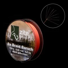 Zite Fishing 2+1 Set 8x geflochtene Schnur Barsch Hecht Zander 155 m - 8fach Geflecht