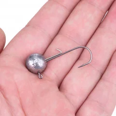 Zite Fishing 1/0 Jighaken 10g 5 tlg. - Ideal für Gummiköder bis 6 cm