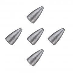 Zite Fishing Bullet Blei Angelgewichte 5g 5 tlg. ideal für Barsch & Zander - 5 Stück in einem Set