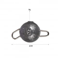 Zite Fishing Cheburashka Blei Jighead 8g 5 Stück - Flexibilität & Langlebigkeit