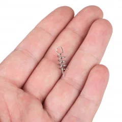Zite Fishing Corkscrew Spiralen 2cm x 0,7mm 15 tlg. - Verschiedene Größen