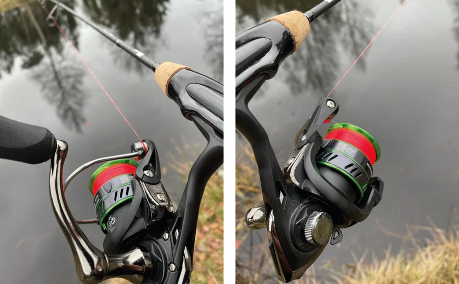 Ultra Light Forellenrolle Spinnrolle Trout Reel 1000 3+1BB Zite Fishing - Unsere Ultra-Light Rolle im Outdoor-Einsatz!