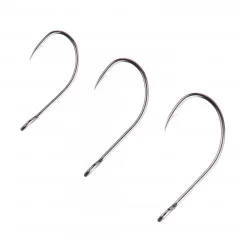 Forellenhaken Spoon Haken Set 30 Stück 3 Größen in Box Zite Fishing - Mit Widerhaken