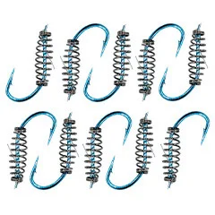 Vorfachhaken Forellenteig Teighaken 10 STK mit Schnur Größe 10 Zite Fishing - Optimale Teigpräsentation
