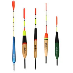 Zite Fishing Allround Nachtangler Set - Mehrteiliges Posenset mit passenden Knicklichtern - Ein muss für Nachtangler