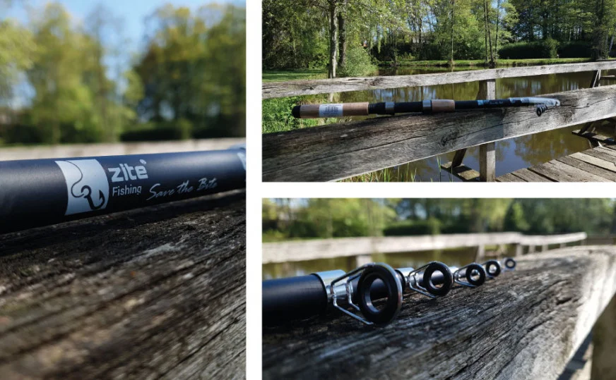  3x Spinnrute Forelle Barsch Teleskoprute 2,40 m Zite Fishing - Unsere Teleskoprute im Outdoor-Einsatz