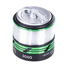 Angelrollen 2+1 Set Base Reel 3000 bespult Allround Stationärrolle - Zwei Spulen