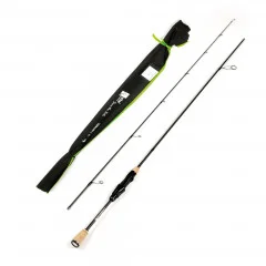 Zite Fishing Ultra Light Set 190cm Forellen-Rute mit UL Angel-Rolle, 8fach geflochtener Schnur und viel Angel-Zubehör - Tolle 190cm Trout-Spoon-Rute